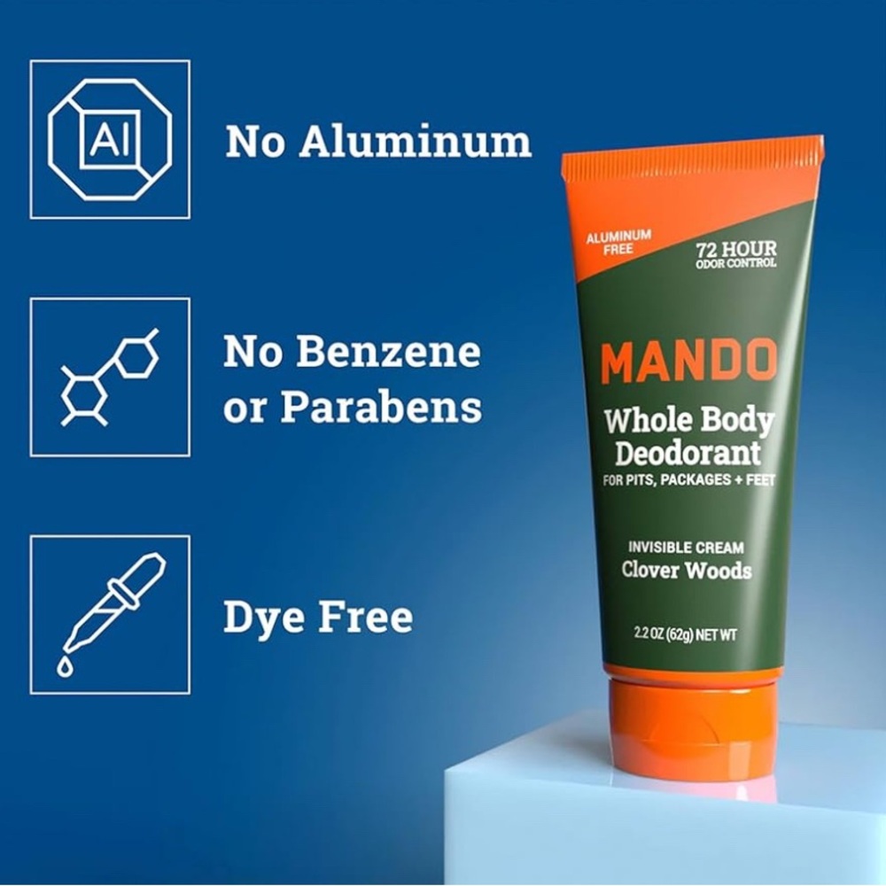 Mando Whole Body Deodorant Pack of 3